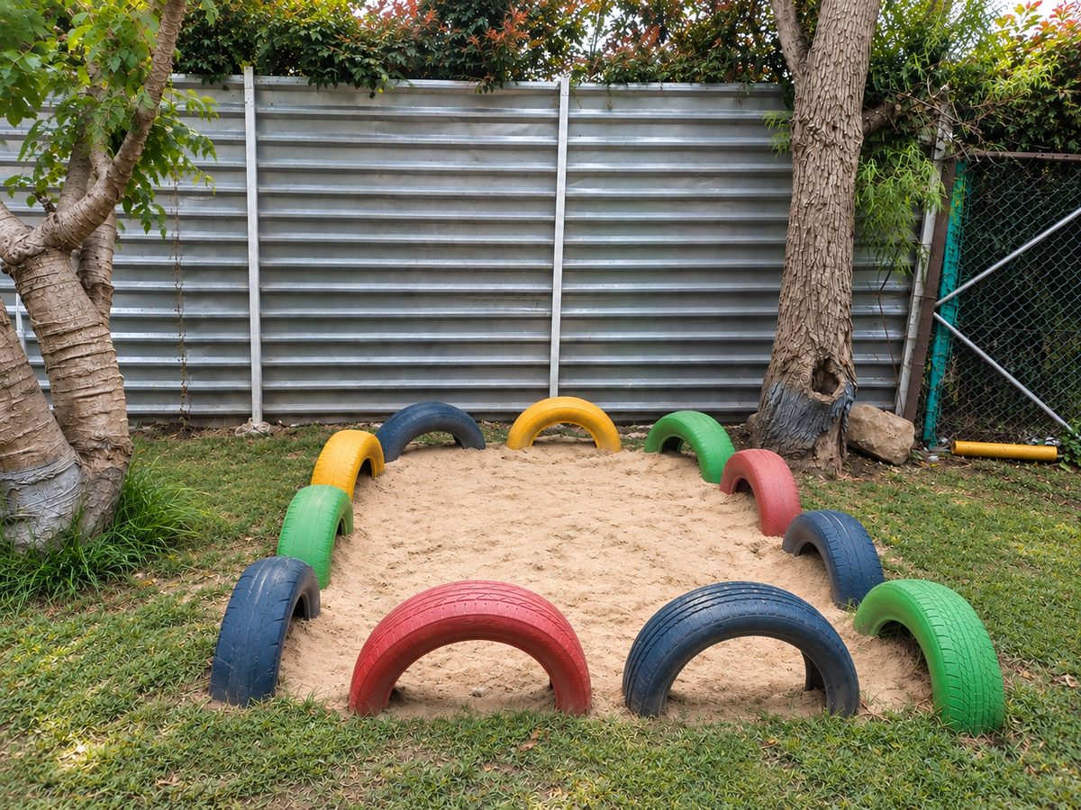 Arenero del Jardín Infantil Los Sauces