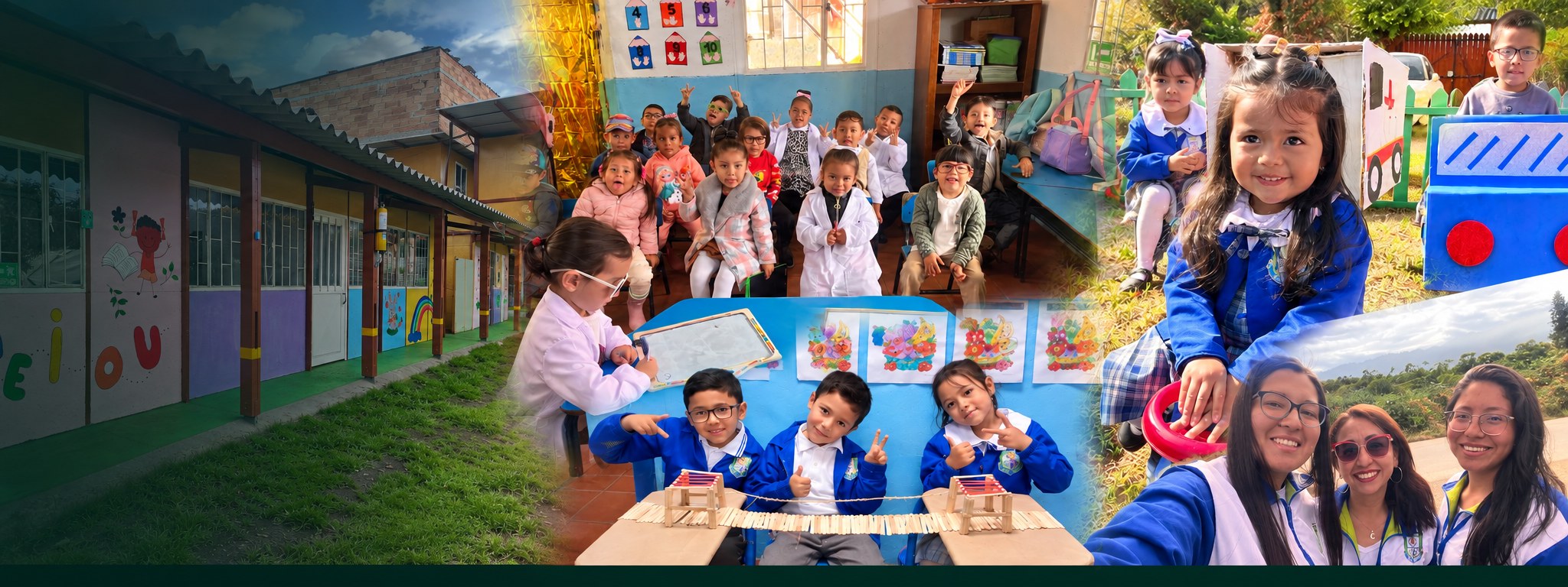 Niños del Jardín Infantil Los Sauces